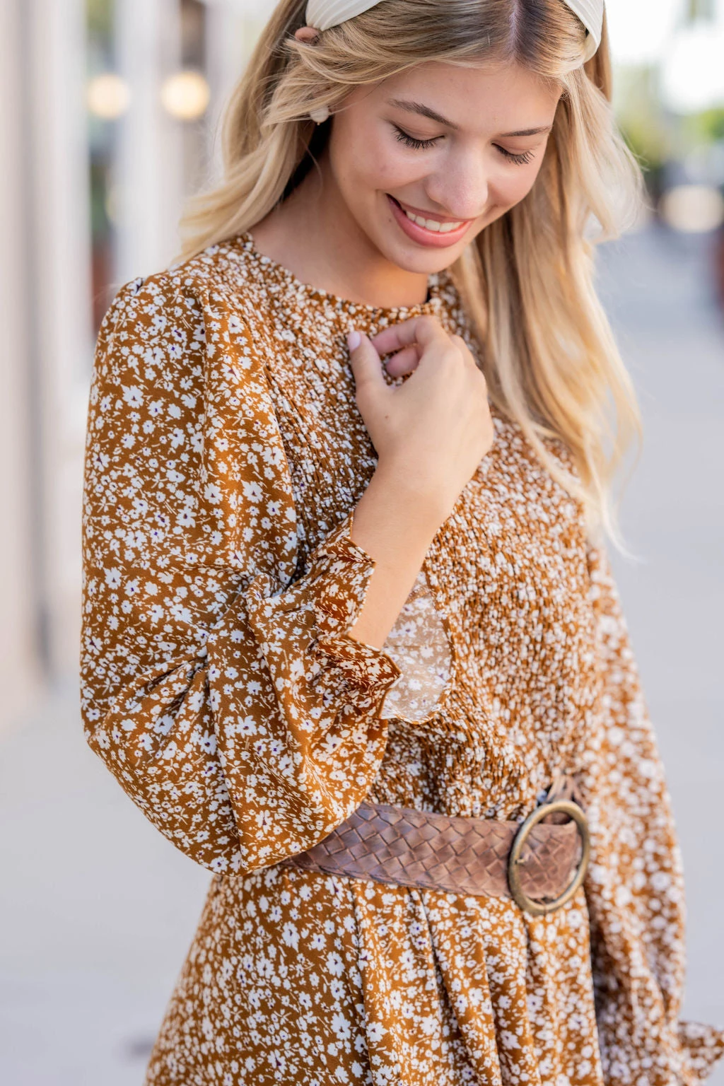 Mini Blooms Ruched Top Dress 14 Mini Blooms Ruched Top Dress - Image 14