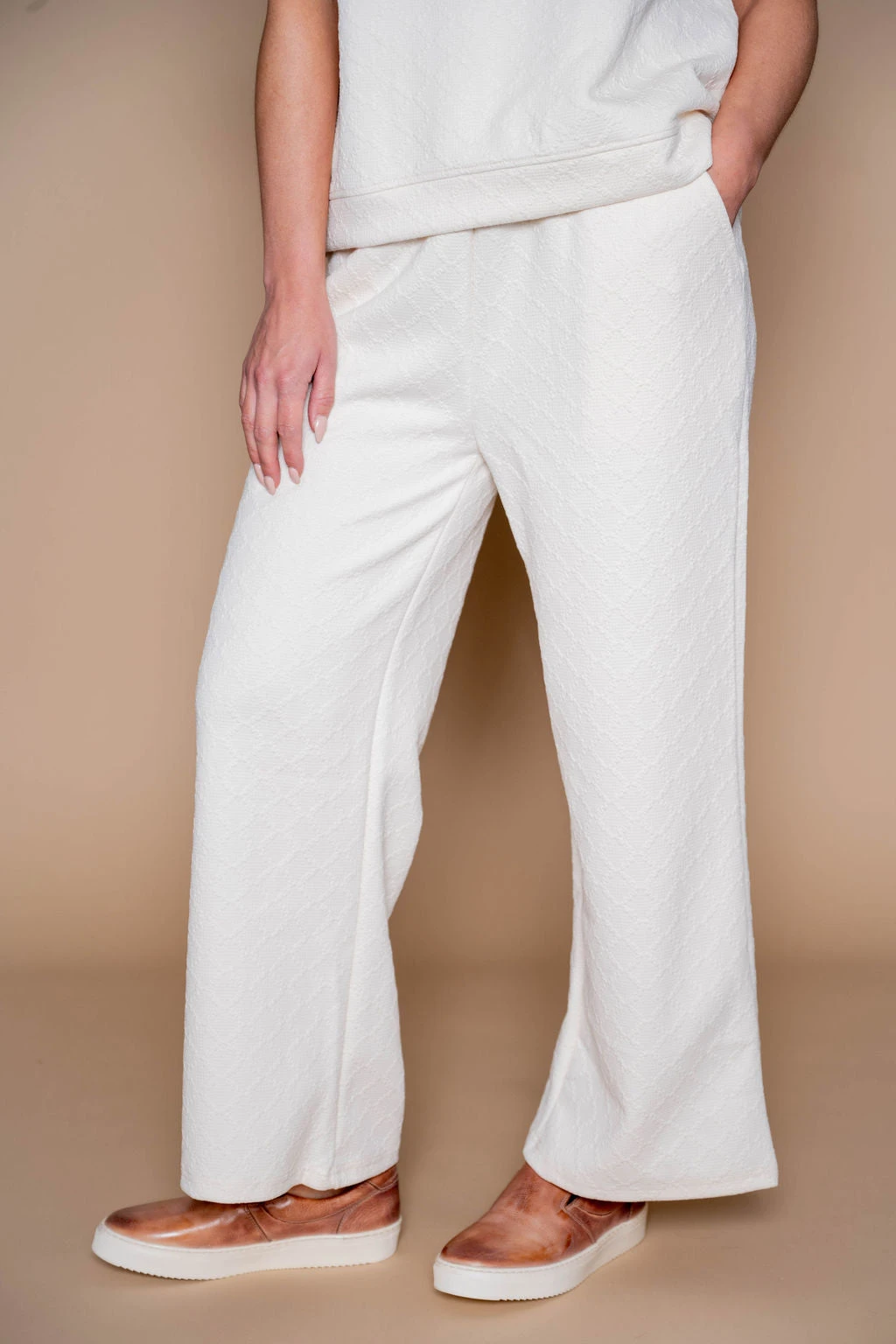 Subtle Argyle Relaxed Bottom Pants 8 Subtle Argyle Relaxed Bottom Pants - Image 8