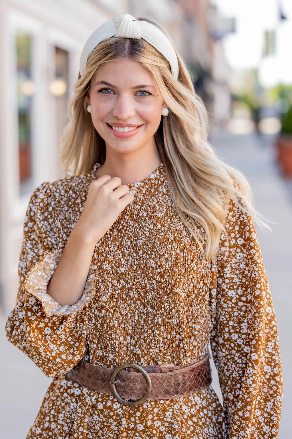 Mini Blooms Ruched Top Dress 16 Mini Blooms Ruched Top Dress - Image 16