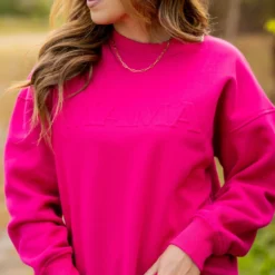 Mama Embossed Crewneck -Women's Clothing Store untitled 1972 5f740774 2bf7 4570 a603 adb409a5dad3