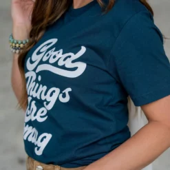 Good Things Are Coming Graphic Tee -Women's Clothing Store untitled 2 127