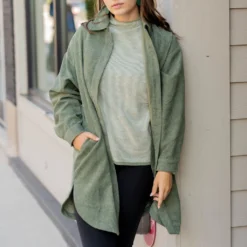 Corded Side Slit Tunic Shacket -Women's Clothing Store untitled 2 153 b93a3407 dc01 45df 9961 9ee93c5298aa