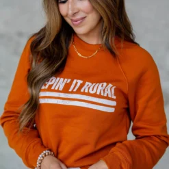 Keepin' It Rural Graphic Crewneck 10 Keepin' It Rural Graphic Crewneck -Women's Clothing Store untitled 2 155