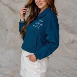 Be Brave Quarter Zip Pullover 9 Be Brave Quarter Zip Pullover -Women's Clothing Store untitled 2 196