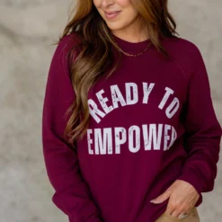 Ready To Empower Graphic Crewneck