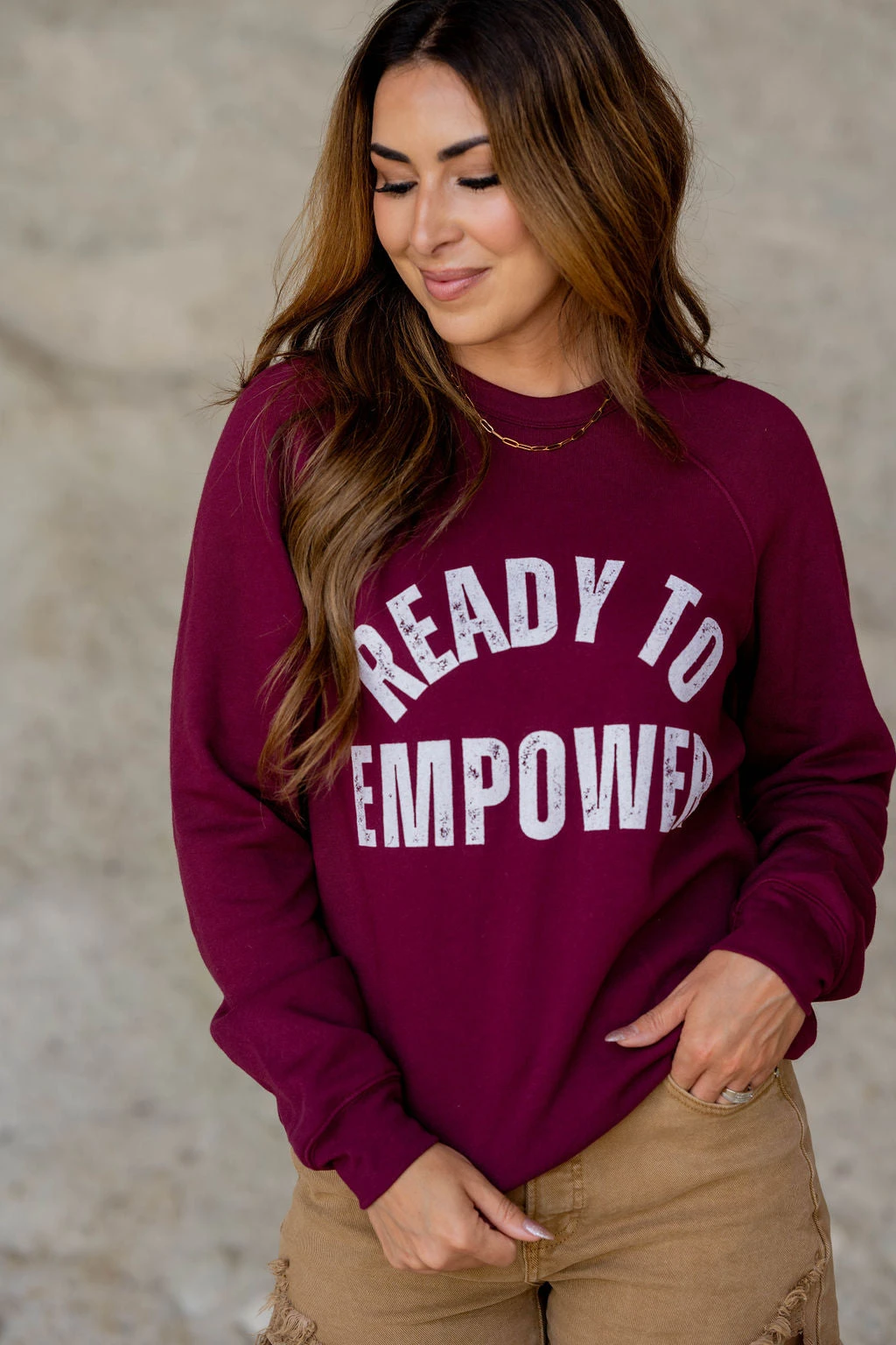Ready To Empower Graphic Crewneck 1 Ready To Empower Graphic Crewneck