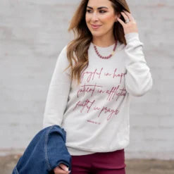Faithful In Prayer Graphic Crewneck 14 Faithful In Prayer Graphic Crewneck -Women's Clothing Store untitled 2 2 31a59fa4 18d1 43dc a1cd 506e23a4fe35