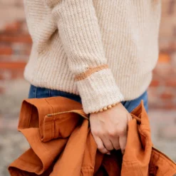 Solid Trim Knit Sweater 13 Solid Trim Knit Sweater -Women's Clothing Store untitled 2 412