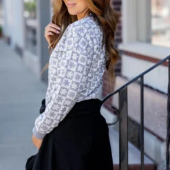 Floral Checkered Sweatshirt 21 Floral Checkered Sweatshirt -Women's Clothing Store untitled 2 41 9e98838d 12d7 412d bc46 986881c63352