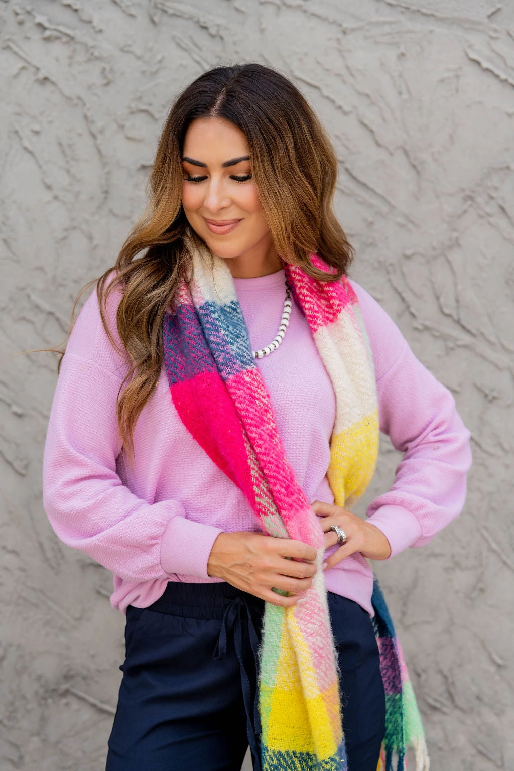 Woven Textured Relaxed Sleeve Sweatshirt 13 Woven Textured Relaxed Sleeve Sweatshirt - Image 13