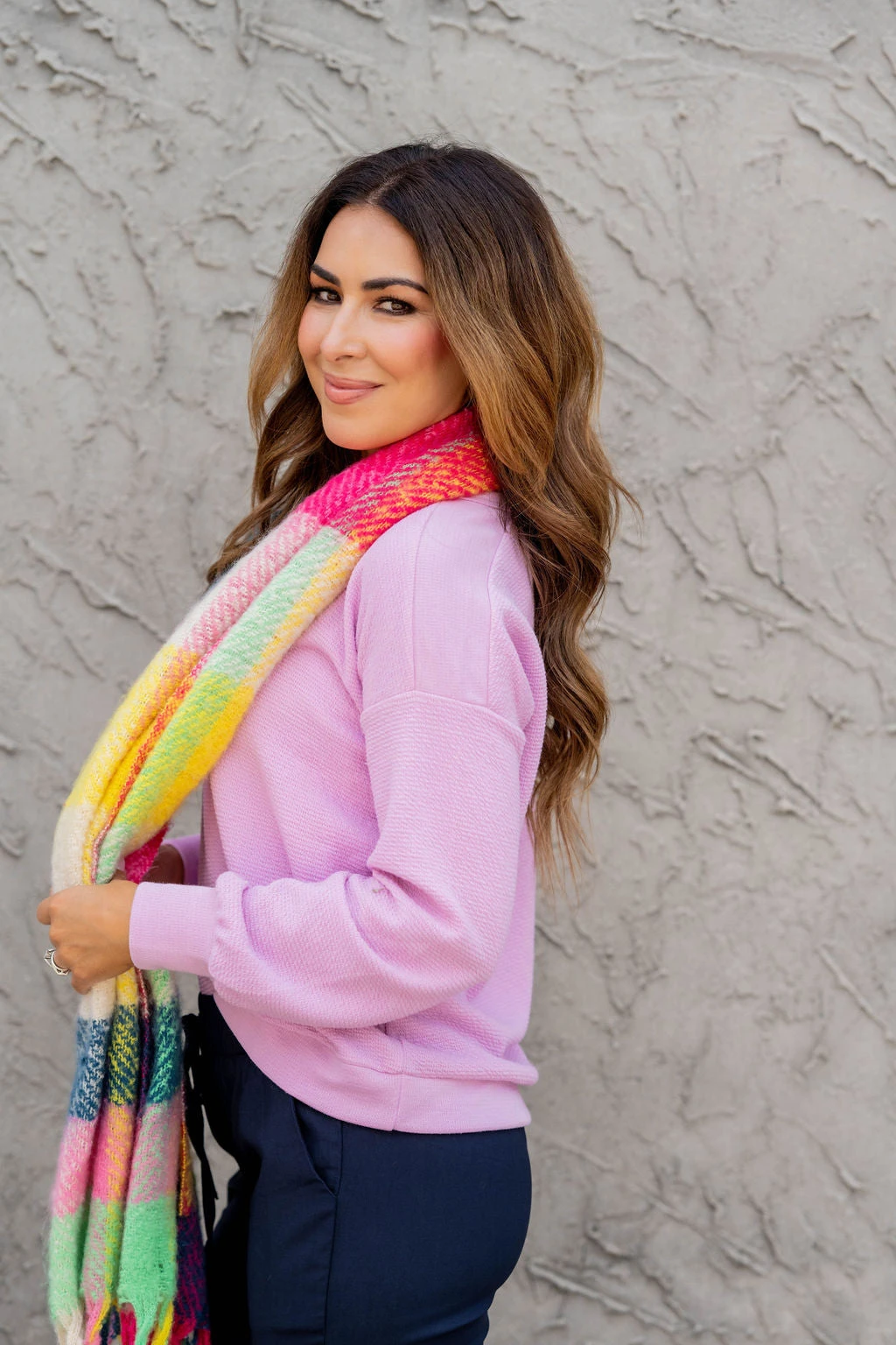 Woven Textured Relaxed Sleeve Sweatshirt 14 Woven Textured Relaxed Sleeve Sweatshirt - Image 14