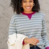 Color Pop Striped Sweater