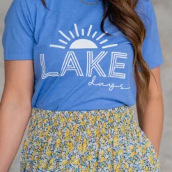 Lake Days Graphic Tee -Women's Clothing Store untitled 2 53