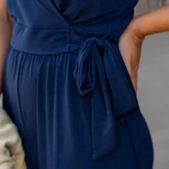 Side Tie V-Neck Jumpsuit -Women's Clothing Store untitled 2 95 a53302c7 430f 474e 9201 5692e0b5a49f