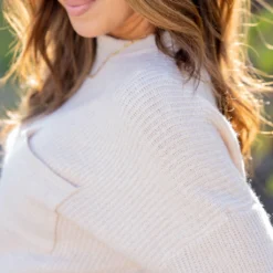 Pocket Accented Knit Sweater -Women's Clothing Store untitled 2041 2b2165b7 079b 4e81 b41a 526fad104d70