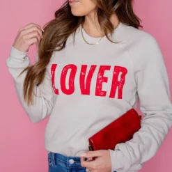 Lover Graphic Crewneck 11 Lover Graphic Crewneck -Women's Clothing Store untitled 2110