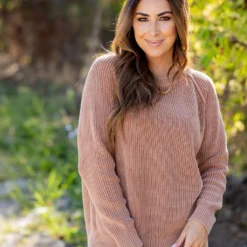 Edgy Knit Sweater -Women's Clothing Store untitled 2275