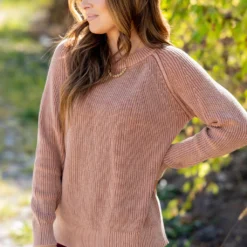 Edgy Knit Sweater -Women's Clothing Store untitled 2281
