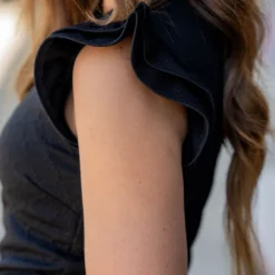 Subtle Argyle Dual Flutter Tank 14 Subtle Argyle Dual Flutter Tank -Women's Clothing Store untitled 2411