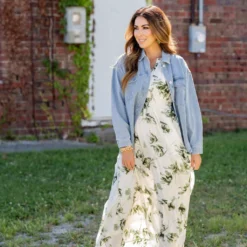 Painted Floral Tiered Maxi Dress -Women's Clothing Store untitled 2452 0a09bc6d e9d1 434e aafb 5f863a1e3718