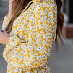 Azalea Ruffle Bottom Midi Dress -Women's Clothing Store untitled 2528 96c586f7 9abb 4e81 b6b7 58b4b6858425