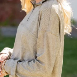 Corded Quarter Zip Pullover Sweatshirt -Women's Clothing Store untitled 2539 82d934cf 246d 41fc 8d28 bd88ab2893af