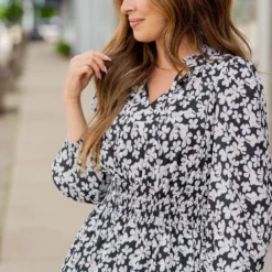 Azalea Ruffle Bottom Midi Dress -Women's Clothing Store untitled 2713 4a337663 be14 41e1 b7f7 11ddd57e9dc3