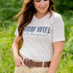 Farm Wife But Boujee Graphic Tee 8 Farm Wife But Boujee Graphic Tee -Women's Clothing Store untitled 2835