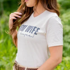 Farm Wife But Boujee Graphic Tee 10 Farm Wife But Boujee Graphic Tee -Women's Clothing Store untitled 2838