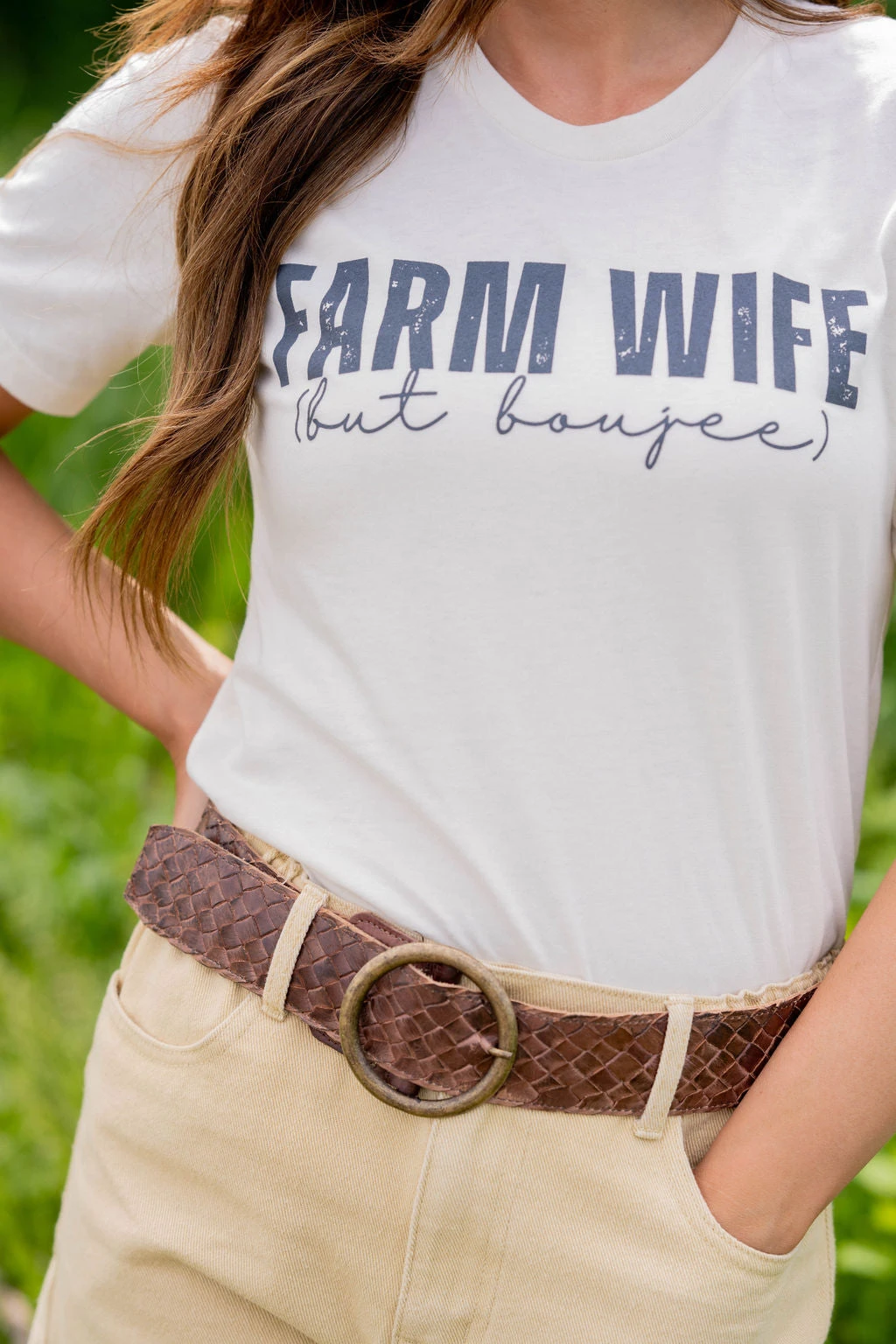 Farm Wife But Boujee Graphic Tee 6 Farm Wife But Boujee Graphic Tee - Image 6