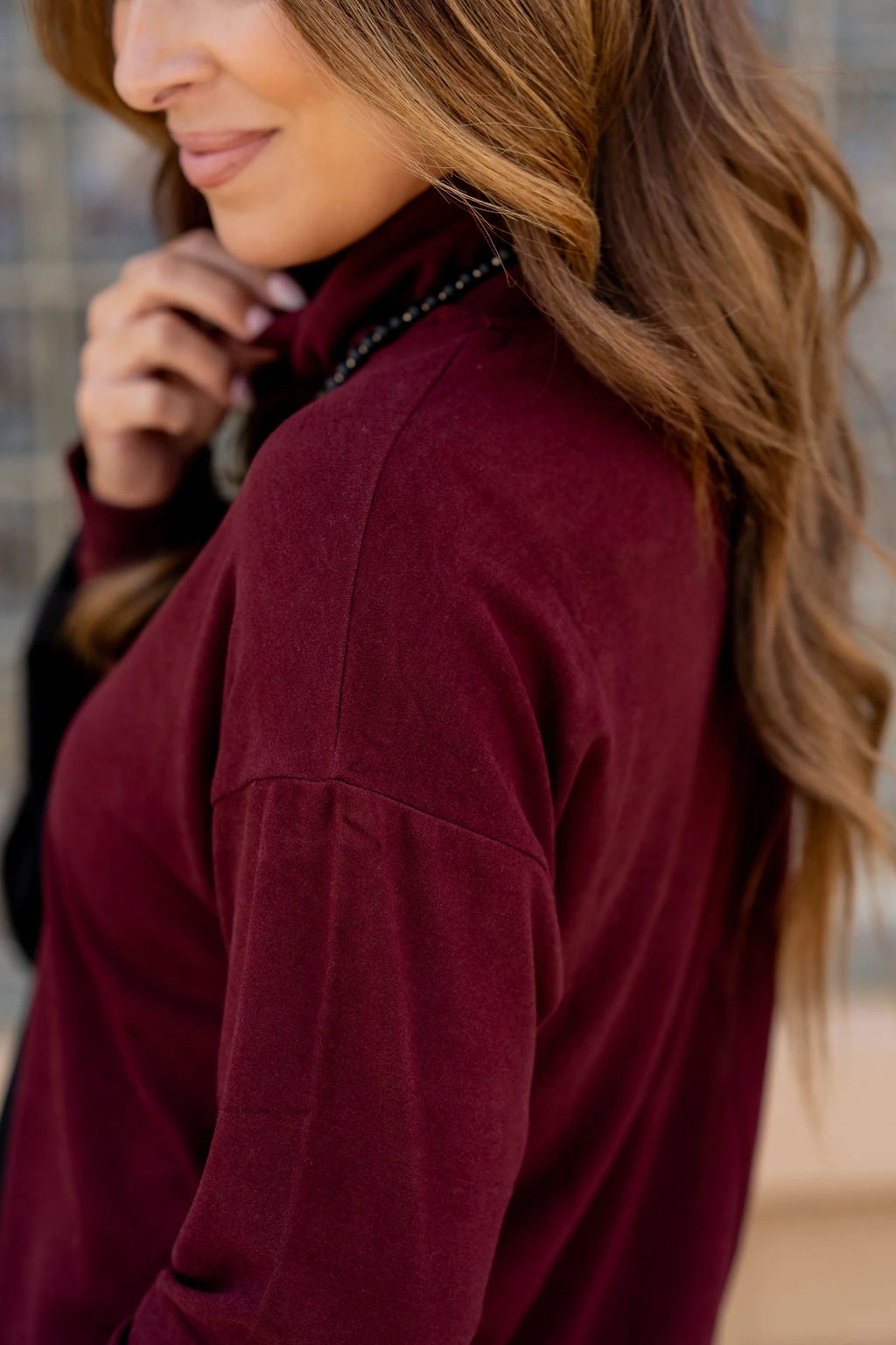 Simple So Soft Cowl Neck Sweater Tee 13 Simple So Soft Cowl Neck Sweater Tee - Image 13