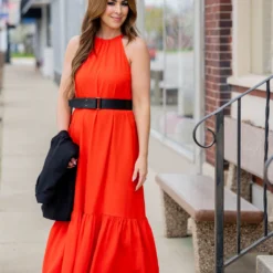 Tiered Halter Tank Maxi Dress 10 Tiered Halter Tank Maxi Dress -Women's Clothing Store untitled 2993