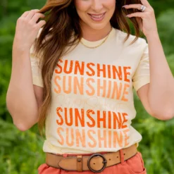 Cascading Sunshine Graphic Tee