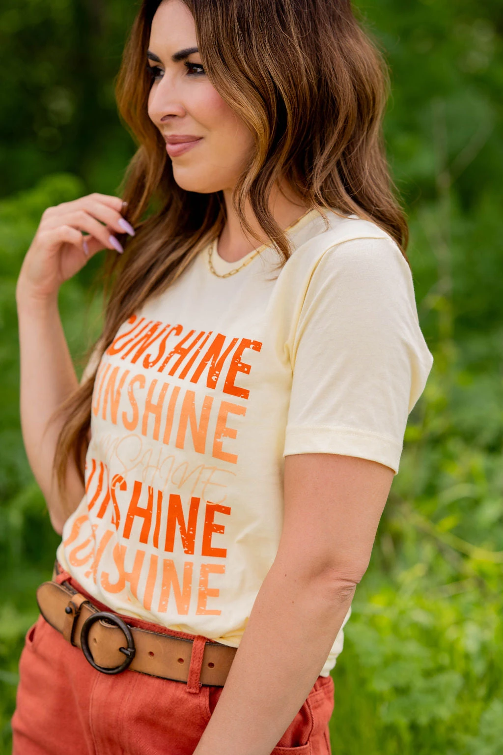 Cascading Sunshine Graphic Tee 5 Cascading Sunshine Graphic Tee - Image 5