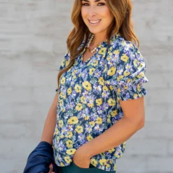 Vibrant Daisies Ruched Puff Sleeve Blouse 15 Vibrant Daisies Ruched Puff Sleeve Blouse -Women's Clothing Store untitled 3047 beb7405f e2f6 46c8 bb0c 6eefc02d2fda