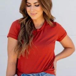 So Soft Cuffed Sleeve Tee