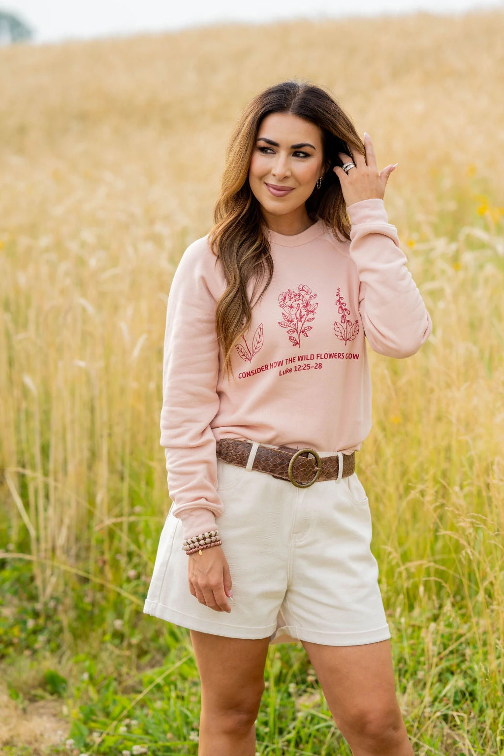 Wildflowers Graphic Crewneck 6 Wildflowers Graphic Crewneck - Image 6