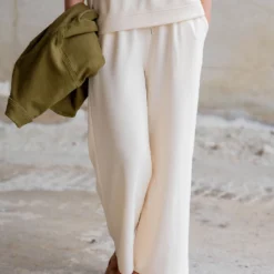 Textured Relaxed Pants 39 Textured Relaxed Pants -Women's Clothing Store untitled 3204