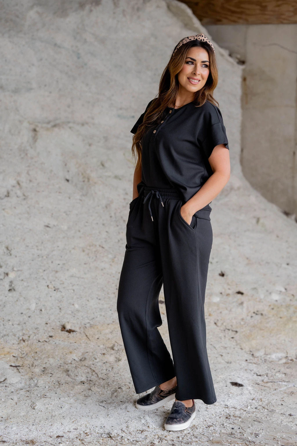 Textured Relaxed Pants 15 Textured Relaxed Pants - Image 15