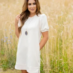 Subtle Argyle Puff Sleeve Dress 23 Subtle Argyle Puff Sleeve Dress -Women's Clothing Store untitled 3229