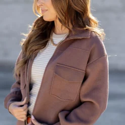 Dual Pocket Sweater Jacket -Women's Clothing Store untitled 3242 607649dd f5d9 4eef b738 e9f2b612dbf7