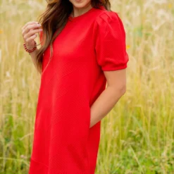 Subtle Argyle Puff Sleeve Dress 36 Subtle Argyle Puff Sleeve Dress -Women's Clothing Store untitled 3261