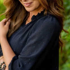 Stitched Dots 3/4 Sleeve Blouse 10 Stitched Dots 3/4 Sleeve Blouse -Women's Clothing Store untitled 3284 eacf9a93 c47f 440c b6e9 eccf17071273