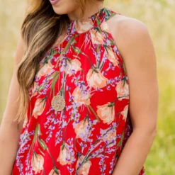 Romantic Floral Halter Maxi Dress -Women's Clothing Store untitled 3335 a6722f67 0af5 446a ac93 6de4b5747b5d