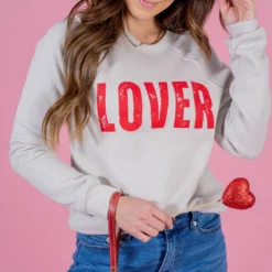 Lover Graphic Crewneck
