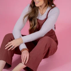 Front Pocket Tank Jumpsuit -Women's Clothing Store untitled 3434