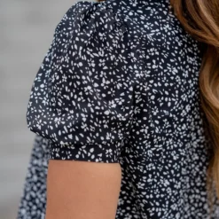 Floral Confetti Puff Sleeve Blouse -Women's Clothing Store untitled 3525 676563cd 910d 410f aa3c 801c175f2a3b