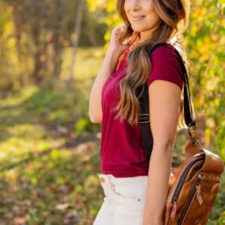 So Soft Cuffed Sleeve Tee -Women's Clothing Store untitled 3552 160310