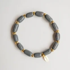 Bel Koz Elongated Clay Bead Bracelet -Women's Clothing Store untitled 3568 90253292 bb6f 484e a726 805bb1f9f0b8