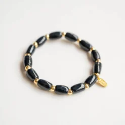 Bel Koz Elongated Clay Bead Bracelet -Women's Clothing Store untitled 3574 1733ede2 e561 4444 8690 a587eab92f46